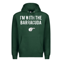 Sports Green I_m With Barracuda Halloween Costume Party Matching Premium Hoodie - longCreatives