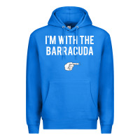 True Royal I_m With Barracuda Halloween Costume Party Matching Premium Hoodie - longCreatives