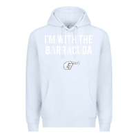 White I_m With Barracuda Halloween Costume Party Matching Premium Hoodie - longCreatives