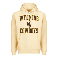 Pina Colada Wyoming Cowboys Men's Apparel Gameday Arch Over Cowboys Sweat Premium Hoodie - longCreatives