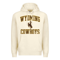 Sandshell Wyoming Cowboys Men's Apparel Gameday Arch Over Cowboys Sweat Premium Hoodie - longCreatives
