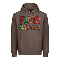Coffee Feliz Navidad our lady of Guadalupe Christmas Premium Hoodie - Jasminsmagicworld