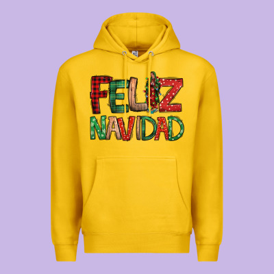 Feliz Navidad Our Lady Of Guadalupe Christmas Premium Hoodie Designed By Jasminsmagicworld