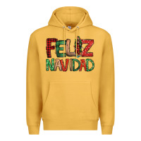 Mustard Feliz Navidad our lady of Guadalupe Christmas Premium Hoodie - Jasminsmagicworld