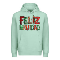 Seafoam Feliz Navidad our lady of Guadalupe Christmas Premium Hoodie - Jasminsmagicworld