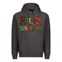 Smoke Feliz Navidad our lady of Guadalupe Christmas Premium Hoodie - Jasminsmagicworld