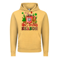 Vintage Mustard hot cocoa season Vintage Hoodie - OliviaCreatesArt