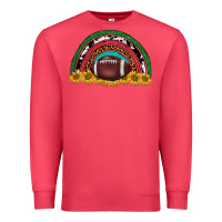 Cardinal merry christmas sunflower rainbow Premium Sweatshirt - BarkalooDesign