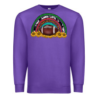 Purple merry christmas sunflower rainbow Premium Sweatshirt - BarkalooDesign