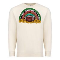Sandshell merry christmas sunflower rainbow Premium Sweatshirt - BarkalooDesign