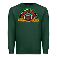 Sports Green merry christmas sunflower rainbow Premium Sweatshirt - BarkalooDesign