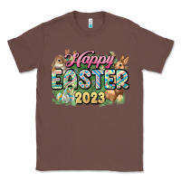 Chestnut Happy Easter 2023 Classic Tee - HowdyJamesFarm