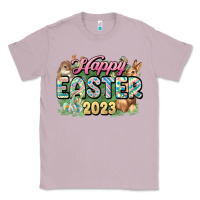 Lilac Happy Easter 2023 Classic Tee - HowdyJamesFarm