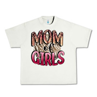 Pistachio Mom of Girls Mother's Day Urban Heavy Tee - CowGirlArtShop