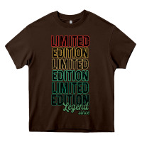 Chocolate Brown Legend Since 1970 Heavy Core Tee - Bettercallsaul