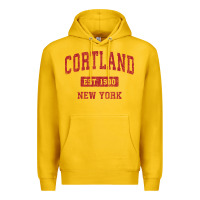 Lemon Cortland New York NY Vintage Sports Design Red Design Sweat Premium Hoodie - longCreatives