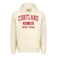 Sandshell Cortland New York NY Vintage Sports Design Red Design Sweat Premium Hoodie - longCreatives