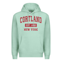 Seafoam Cortland New York NY Vintage Sports Design Red Design Sweat Premium Hoodie - longCreatives