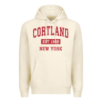 Tofu Cortland New York NY Vintage Sports Design Red Design Sweat Premium Hoodie - longCreatives