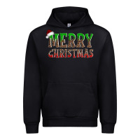 Black merry christmas Urban Hoodie - AdoDesignShop