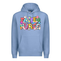 Colony Blue Easter Nurse Premium Hoodie - CowhideDigitalArt