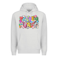 Dove Grey Easter Nurse Premium Hoodie - CowhideDigitalArt