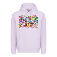 Lilac Easter Nurse Premium Hoodie - CowhideDigitalArt