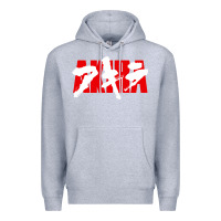 Heather Grey Akira Movie Classic Premium Hoodie - longCreatives