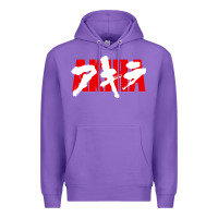 Purple Akira Movie Classic Premium Hoodie - longCreatives