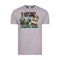 Last Night We Let The Liquor Talk Cowboy Vintage Tee | Teevron