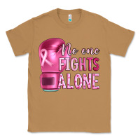 Toasted Coconut Breast cancer no one fights alone boxing Classic Tee - Artiststas