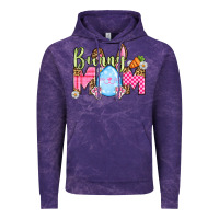 Cloud Purple Easter Day Bunny mom Vintage Hoodie - OliviaCreatesArt