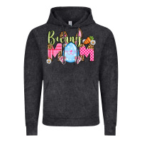 Vintage Black Easter Day Bunny mom Vintage Hoodie - OliviaCreatesArt