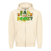 Sandshell bad and boozy wıth beer and coins Zipper Hoodie - Artiststas