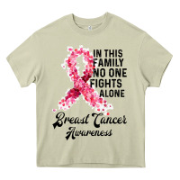 Mossy in this family fights alone breast cancer awareness Heavy Core Tee - Bettercallsaul