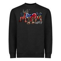 Black best mom ever Heavyweight Sweatshirt - RacoonDesign