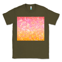 Army Green orange pink ombre glitter Classic Tee - TumblerDesignByShophia