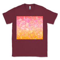 Burgundy orange pink ombre glitter Classic Tee - TumblerDesignByShophia