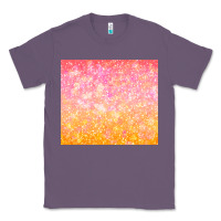 Lavender orange pink ombre glitter Classic Tee - TumblerDesignByShophia
