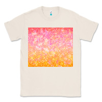 Natural orange pink ombre glitter Classic Tee - TumblerDesignByShophia