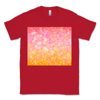 Red orange pink ombre glitter Classic Tee - TumblerDesignByShophia