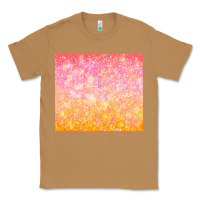 Toasted Coconut orange pink ombre glitter Classic Tee - TumblerDesignByShophia