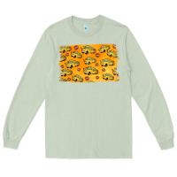 Matcha School Bus Pattern Long Sleeve Tee - Jasminsmagicworld
