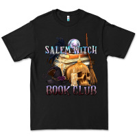 Black Salem Witch Book Club Premium Tee - texasbilliewilder