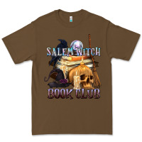 Cacao Salem Witch Book Club Premium Tee - texasbilliewilder
