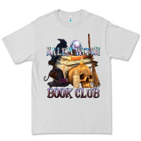 Dove Grey Salem Witch Book Club Premium Tee - texasbilliewilder