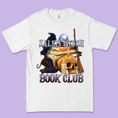 Salem Witch Book Club Premium Tee Designed By Texasbilliewilder