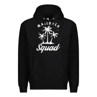 Black Mallorca Squad Beach Summer Surfing Swimming Travel Vacation Premium Hoodie - longCreatives