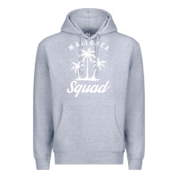 Heather Grey Mallorca Squad Beach Summer Surfing Swimming Travel Vacation Premium Hoodie - longCreatives