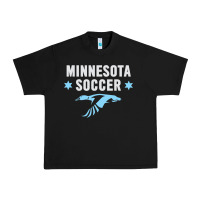 Black Minnesota Soccer Fan Gear  FC , United T Urban Heavy Tee - longCreatives